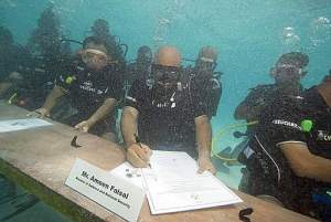 Maldives Underwater Cabinet